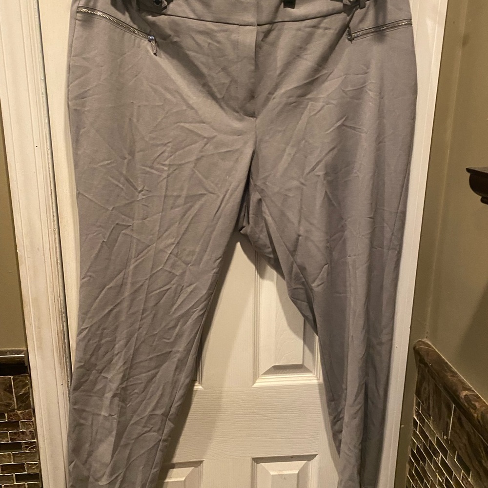 Womens Calvin Klein Straight Slim Pants Size 18W
